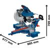 Bosch Kapovací a pokosová pila GCM 340-305 D Professional