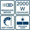 Bosch Akumulátorová pila na kov GCD 18V-355 Professional, solo