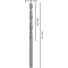 Bosch Špirálový vrták PRO Metal HSS-G štandardnej dĺžky, 3,9 × 43 × 75 mm, 10 ks  + DARČEK Delta Plus Zátky do uší 1 pár CONIC001