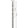 Bosch Špirálový vrták PRO Metal HSS-G štandardnej dĺžky, 5,6 × 57 × 93 mm, 10 ks  + DARČEK Delta Plus Zátky do uší 1 pár CONIC001