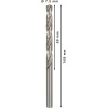 Bosch Špirálový vrták PRO Metal HSS-G štandardnej dĺžky, 7,5 × 69 × 109 mm, 10 ks  + DARČEK Delta Plus Zátky do uší 1 pár CONIC001