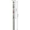 Bosch Špirálový vrták PRO Metal HSS-G štandardnej dĺžky, 7,6 × 75 × 117 mm, 10 ks  + DARČEK Delta Plus Zátky do uší 1 pár CONIC001