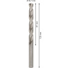 Bosch Špirálový vrták PRO Metal HSS-G štandardnej dĺžky, 8,7 × 81 × 125 mm, 5 ks  + DARČEK Delta Plus Zátky do uší 1 pár CONIC001
