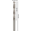 Bosch Špirálový vrták PRO Metal HSS-G štandardnej dĺžky, 8,9 × 81 × 125 mm, 5 ks  + DARČEK Delta Plus Zátky do uší 1 pár CONIC001