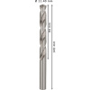 Bosch Špirálový vrták PRO Metal HSS-G štandardnej dĺžky, 11,4 × 94 × 142 mm, 5 ks  + DARČEK Delta Plus Zátky do uší 1 pár CONIC001