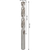 Bosch Špirálový vrták PRO Metal HSS-G štandardnej dĺžky, 12,5 × 101 × 151 mm, 5 ks  + DARČEK Delta Plus Zátky do uší 1 pár CONIC001