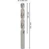 Bosch Špirálový vrták PRO Metal HSS-G štandardnej dĺžky, 12,6 × 101 × 151 mm, 5 ks  + DARČEK Delta Plus Zátky do uší 1 pár CONIC001