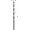 Bosch Špirálový vrták PRO Metal HSS-G dlhý, 8 × 109 × 165 mm, 5 ks  + DARČEK Delta Plus Zátky do uší 1 pár CONIC001