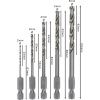 Bosch Sada šroubovacích vrtáků do kovu PRO Metal HSS-G HEX