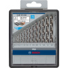 Bosch Sada skrutkovicových vrtákov PRO Metal HSS-G, 13 ks  + DARČEK Delta Plus Zátky do uší 1 pár CONIC001