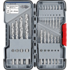 Bosch Sada skrutkovicových vrtákov PRO Metal HSS-G, 18 ks  + DARČEK Delta Plus Zátky do uší 1 pár CONIC001