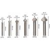 Bosch Sada závrtníků PRO Soft Metal HSS, 6 ks