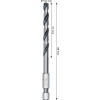 Bosch Špirálový vrták do kovu HSS, stopka 1/4“ šesťhran, 5,5 x 57 x 98 mm  + DARČEK Delta Plus Zátky do uší 1 pár CONIC001