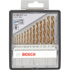 Bosch 13-dielna sada vrtákov do kovu HSS-TiN Robust Line, 135°, 1,5 – 6,5 mm  + DARČEK Delta Plus Zátky do uší 1 pár CONIC001