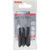 Bosch 3-dielna sada záhlbníkových vrtákov, 6 – 8 mm  + DARČEK Delta Plus Zátky do uší 1 pár CONIC001