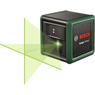 Bosch Quigo Green: Zelený laser pre kutilov Zelený krížový líniový laser skrz naskrz: Nová generácia Quigo Green od firmy...