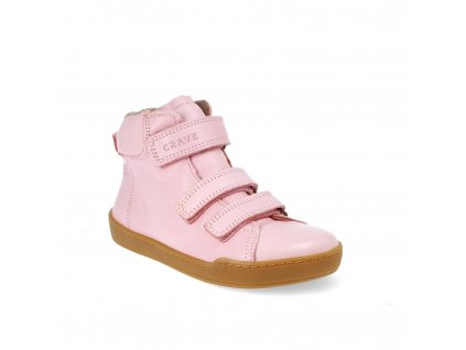 Crave barefoot zimni detske Snowfield pink I