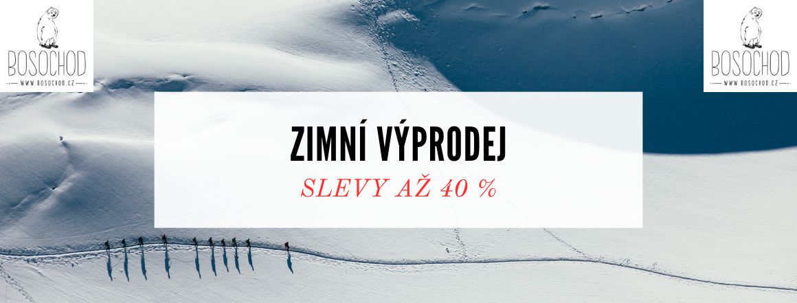 Nejen zimní výprodej barefoot bot v Bosochodu