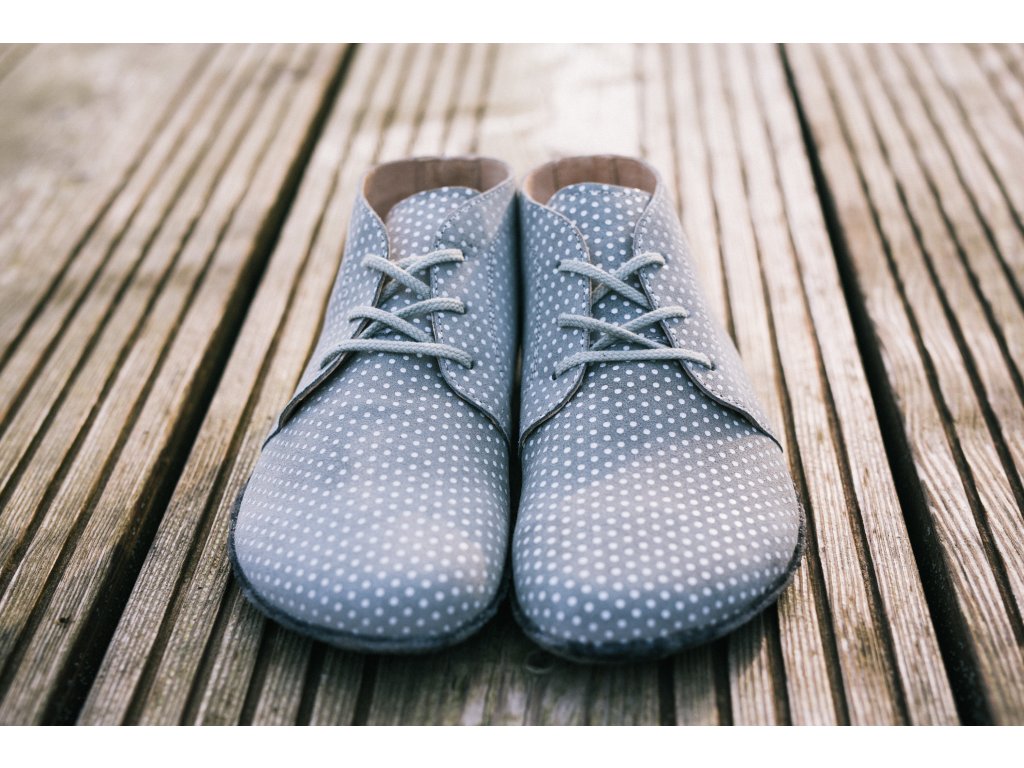 Lenka barefoot Elegance Grey dots