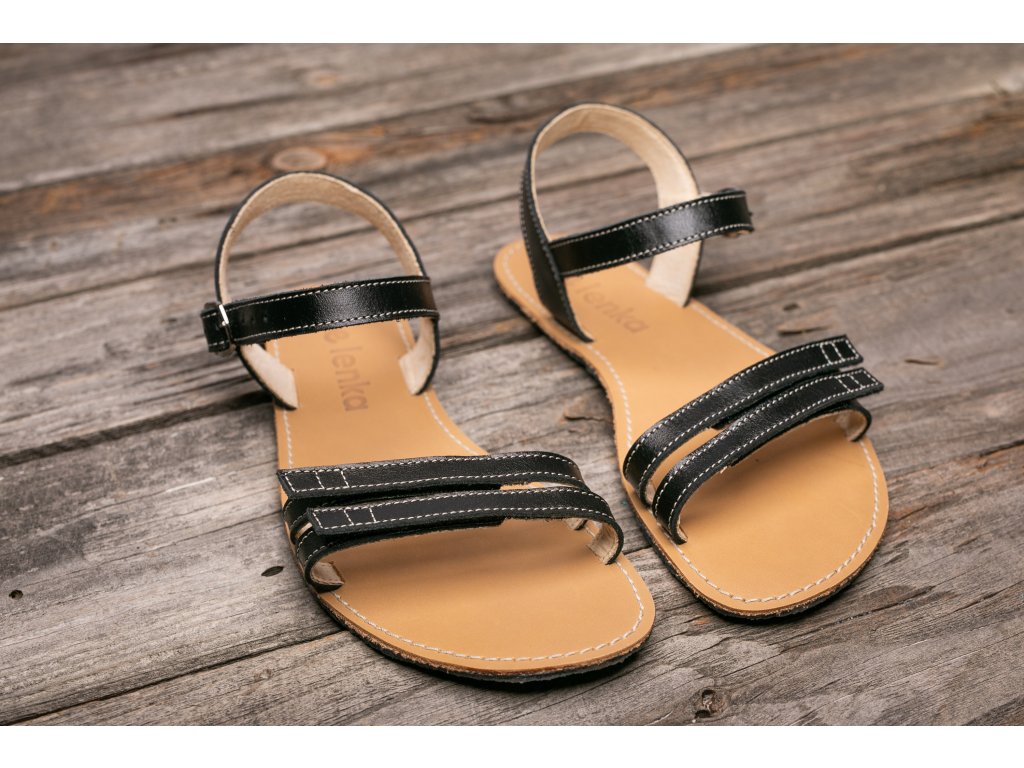 Be Lenka barefoot Summer sandály black