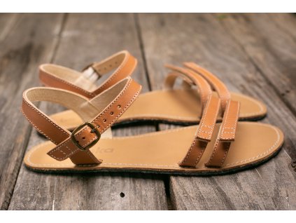 Be Lenka barefoot Summer sandály brown