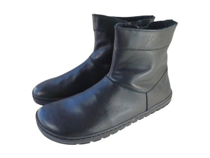 ok bare barefoot zimni nizke kozacky cool black cerne 1