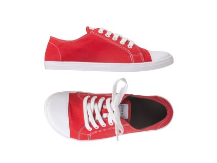 Peerko barefoot platenky ORIGIN Berry cervene 1