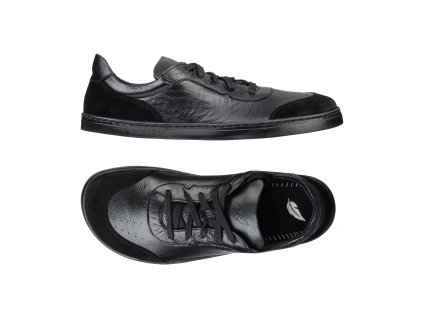 peerko barefoot tenisky Drift Ink cerne 1