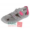 Fare Bare sandály šedé 5361251