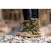 zimni barefoot be lenka snowfox army green 2