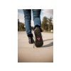 Antal Barefoot kožené zimní boty Calida Black