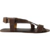 ok bare barefoot sandaly ela x tmave hneda 1