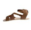 ok bare barefoot sandaly Schell svetle hneda 3