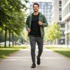groundies sportovni barefoot tenisky active knit black 3