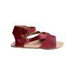 ok bare barefoot sandaly Schell cervena 2