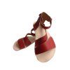 ok bare barefoot sandaly Schell cervena 5