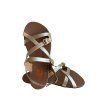 ktr barefoot damske sandaly 95006 gold 5