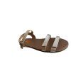 ktr barefoot damske sandaly 20026 gold 3