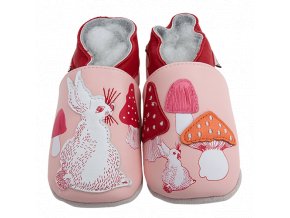 Chaussons cuir Lapin Top