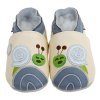 Chaussons cuir Escargot Front