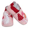 Chaussons cuir Lapin Side
