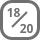 18/20