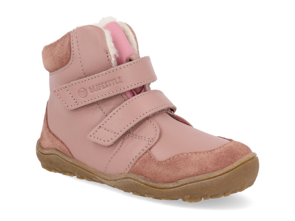 BNV134700W610 barefoot zimni boty blifestyle gibbon tex wool altrosa rosa 2024 1