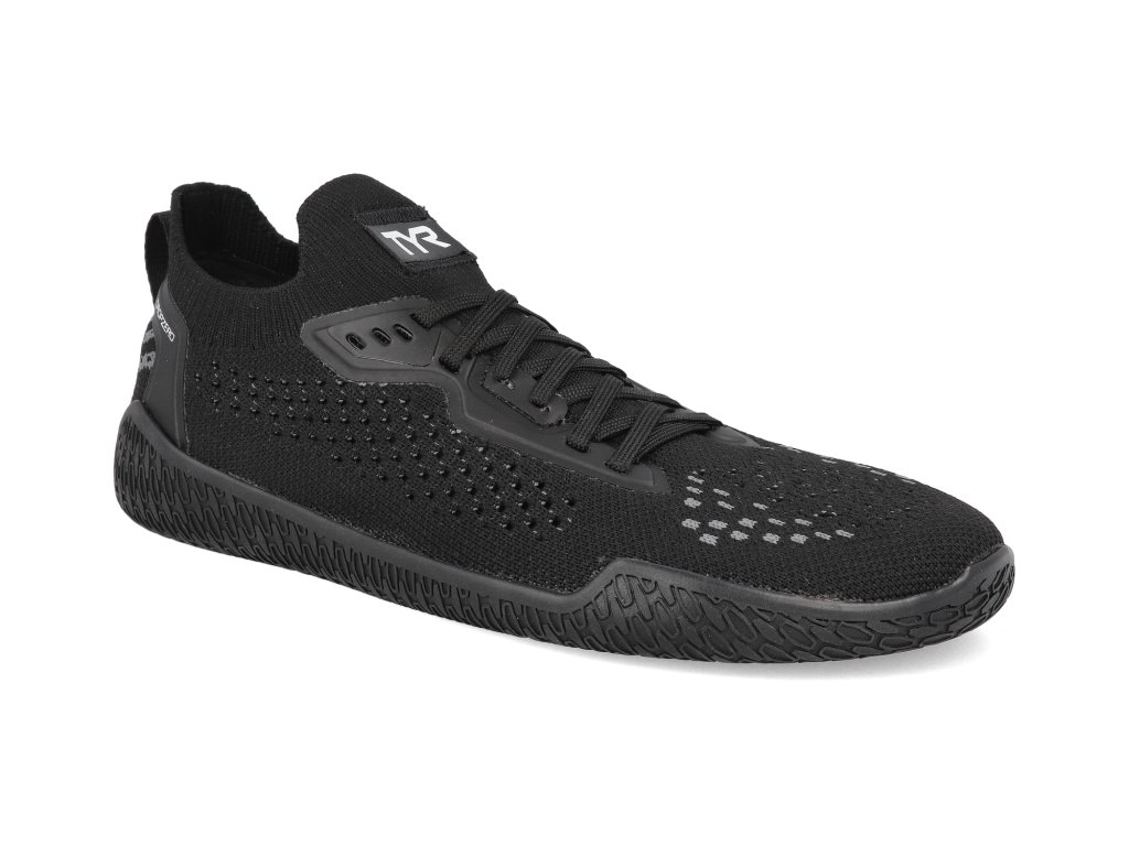 DZL1 001 barefoot tenisky tyr dropzero laces black 1