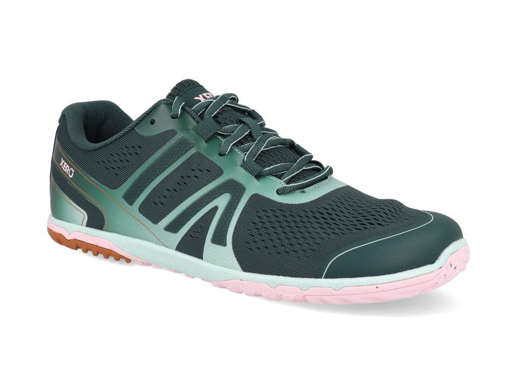 HSW SMPA barefoot damske tenisky xero shoes hfs ii sea moss pink a boo 1
