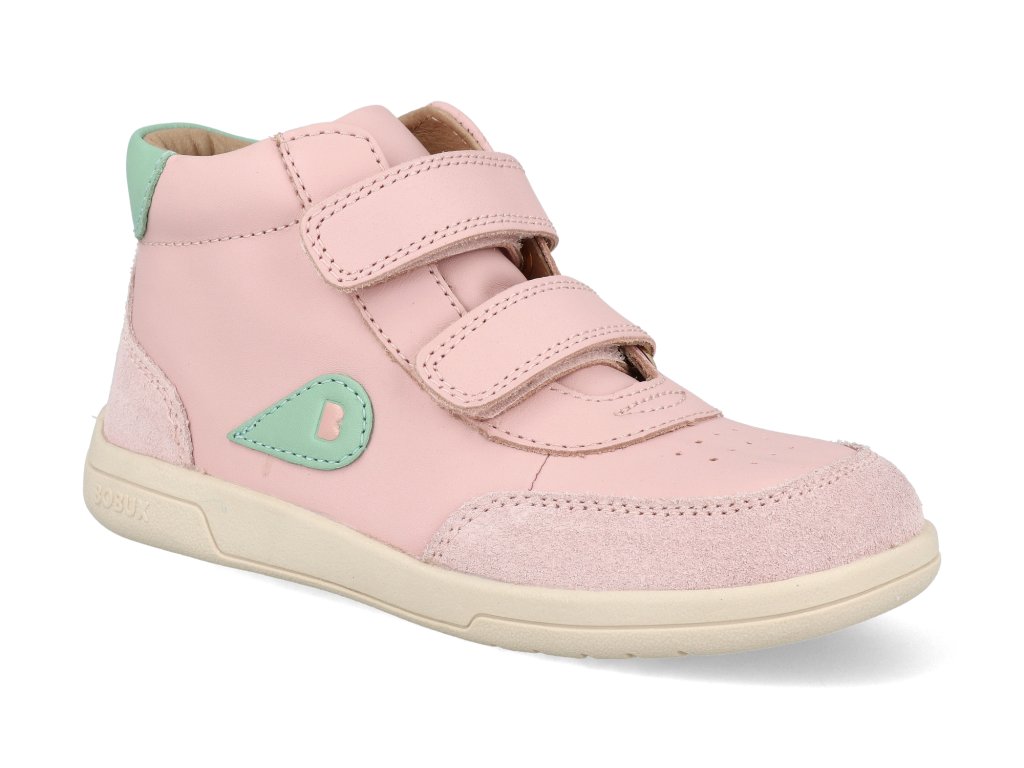 BQ10558QVALE kotnikove boty bobux champ high ii ballet pink hemlock 1
