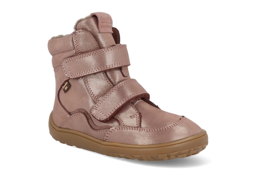 G3160246 9 barefoot zimni boty froddo tex winter pink gold 2 1