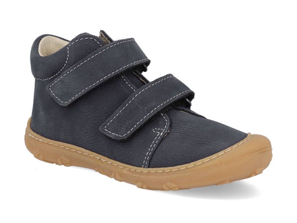 1200302 170 barefoot detske kotnikove boty ricosta chrisy m navy 1