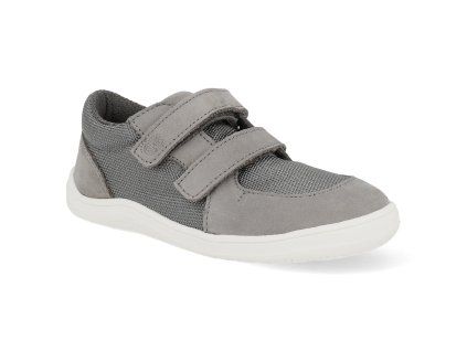 Baby Bare Barfuß Kindersneaker - Febo Sneaker grau