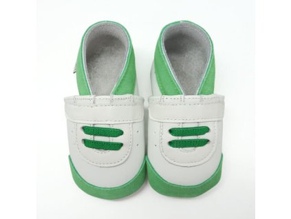 ChaussonsCuirSoupleLatetMielBasketsVertesDessus